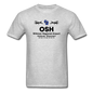 OSH - Wittman Regional - Black - Unisex Classic T-Shirt - heather gray