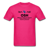 OSH - Wittman Regional - Black - Unisex Classic T-Shirt - fuchsia