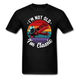 I'm Not Old - Biplane - Unisex Classic T-Shirt - black