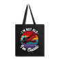 I'm Not Old - Biplane - Tote Bag - black