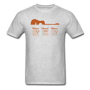 Dad - Guitar With Chords - Unisex Classic T-Shirt - heather gray