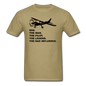 Dad - Man, Pilot, Legend, Bad - Black - Unisex Classic T-Shirt - khaki