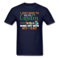 Work In My Garden - Cat - Unisex Classic T-Shirt - navy