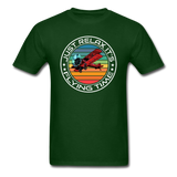 Just Relax - Flying Time - Biplane - Unisex Classic T-Shirt - forest green