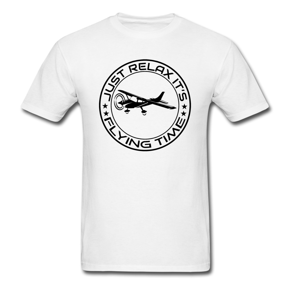 Just Relax - Flying Time - Black - Unisex Classic T-Shirt - white