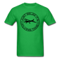 Just Relax - Flying Time - Black - Unisex Classic T-Shirt - bright green