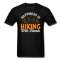 Hiking With Friends - Unisex Classic T-Shirt - black