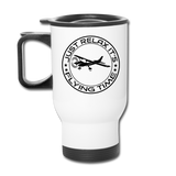 Just Relax - Flying Time - Black - Travel Mug - white