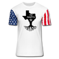 Texas - My Roots - Stars & Stripes T-Shirt - white