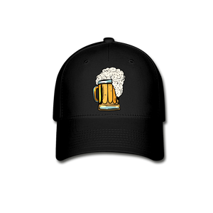 Foamy Beer Mug - Baseball Cap - black