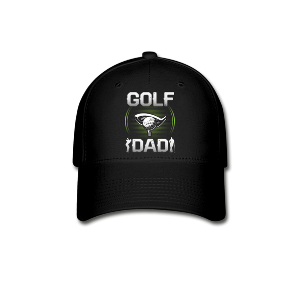 Golf Dad - Baseball Cap - black