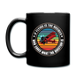 Flying Is the Answer - Full Color Mug - black