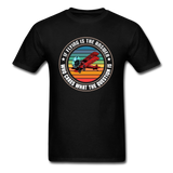 Flying Is the Answer - Unisex Classic T-Shirt - black