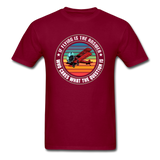 Flying Is the Answer - Unisex Classic T-Shirt - burgundy