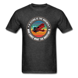 Flying Is the Answer - Unisex Classic T-Shirt - heather black