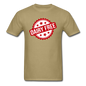 Rubber Stamp - Dairy Free - Seal - Unisex Classic T-Shirt - khaki