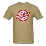 Rubber Stamp - Dairy Free - Seal - Unisex Classic T-Shirt - khaki