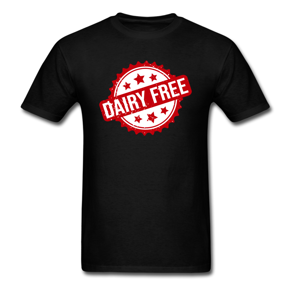 Rubber Stamp - Dairy Free - Seal - Unisex Classic T-Shirt - black