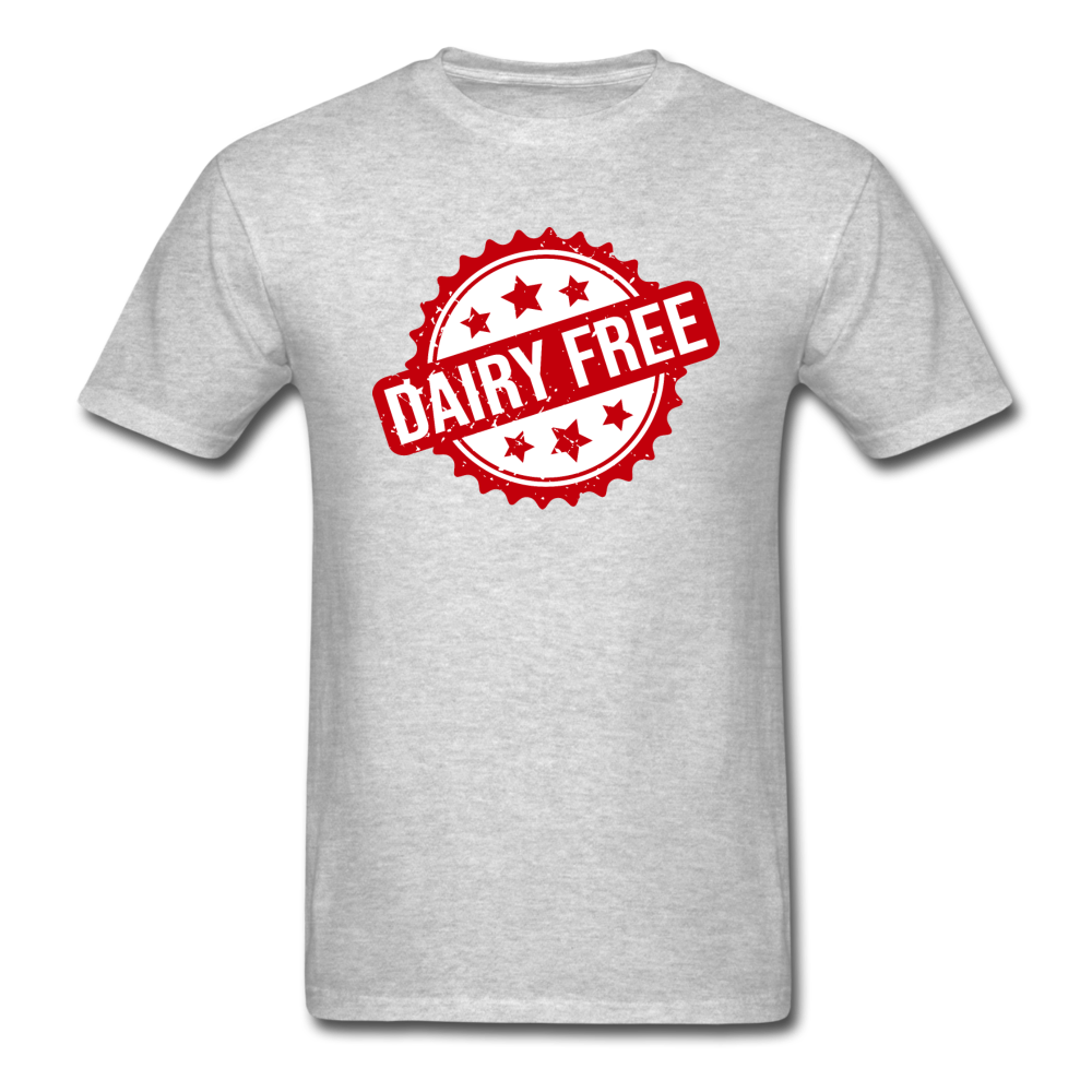 Rubber Stamp - Dairy Free - Seal - Unisex Classic T-Shirt - heather gray