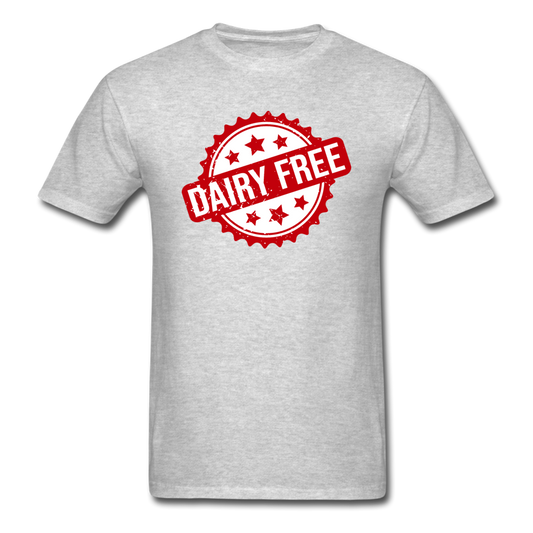 Rubber Stamp - Dairy Free - Seal - Unisex Classic T-Shirt - heather gray