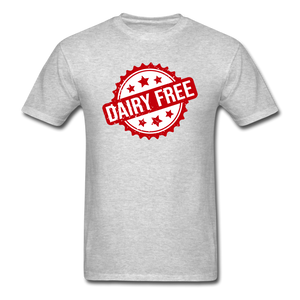 Rubber Stamp - Dairy Free - Seal - Unisex Classic T-Shirt - heather gray