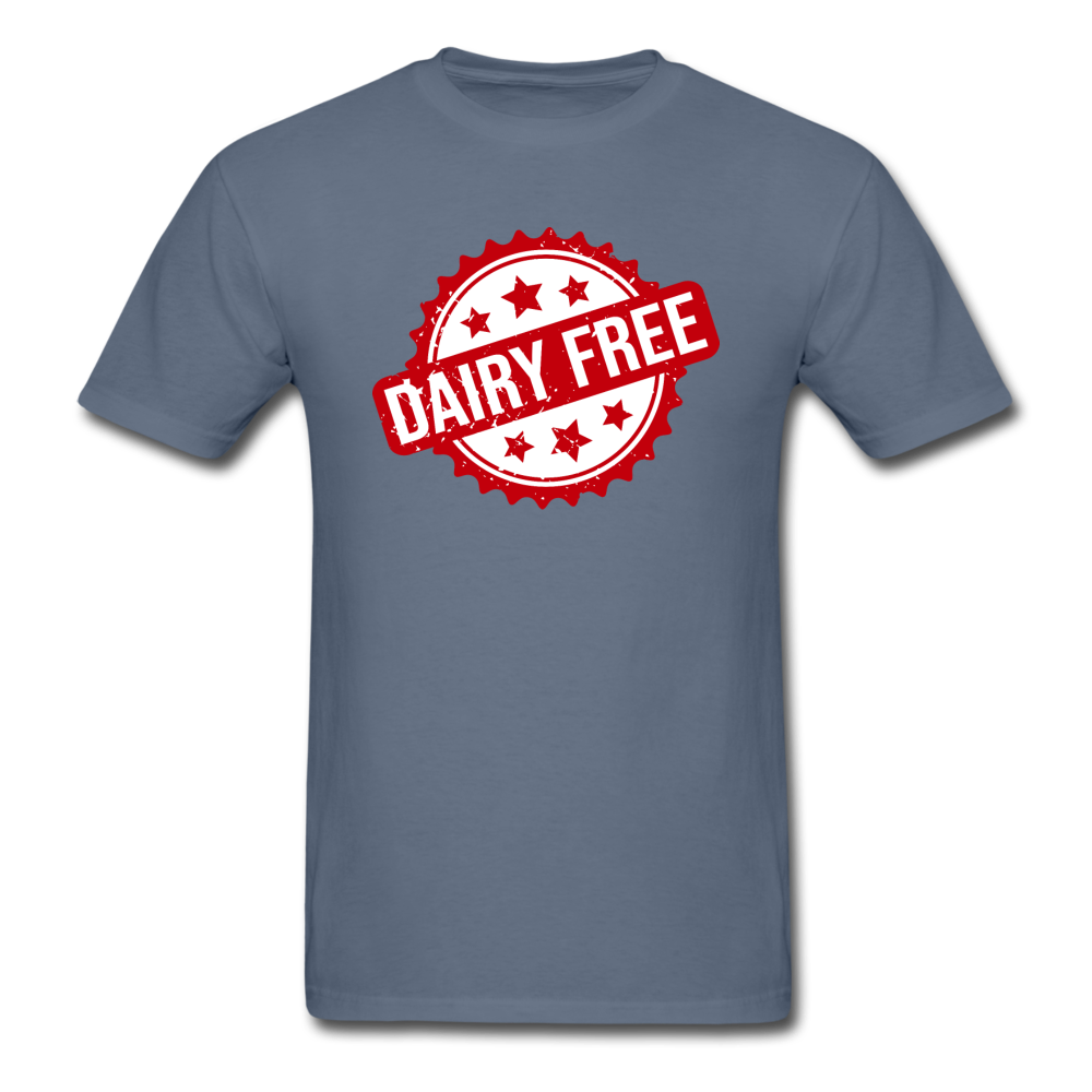 Rubber Stamp - Dairy Free - Seal - Unisex Classic T-Shirt - denim