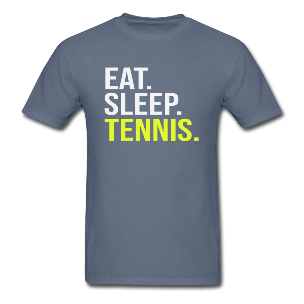 Eat Sleep Tennis - Unisex Classic T-Shirt - denim