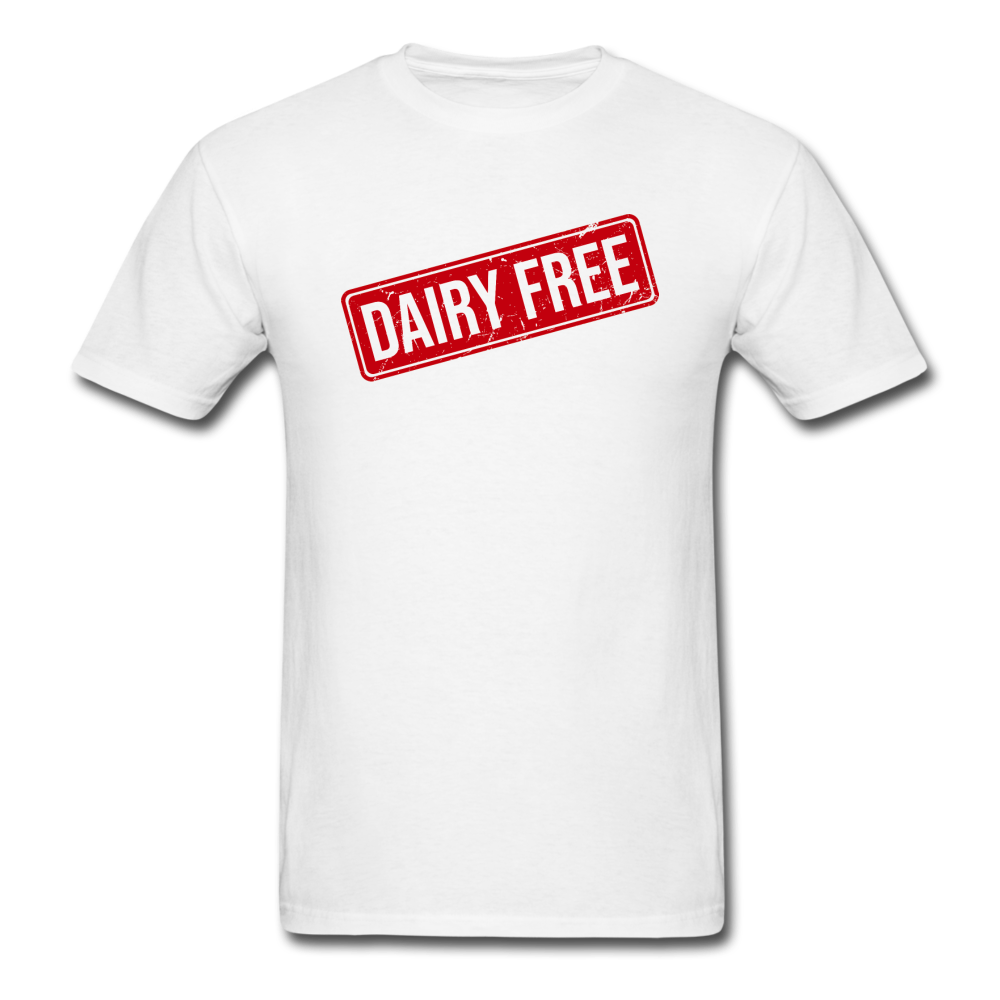 Rubber Stamp - Dairy Free - Stamp - Unisex Classic T-Shirt - white