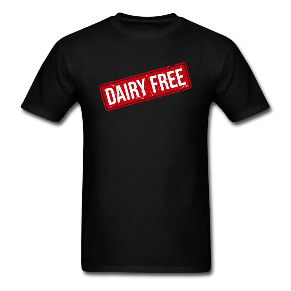 Rubber Stamp - Dairy Free - Stamp - Unisex Classic T-Shirt - black