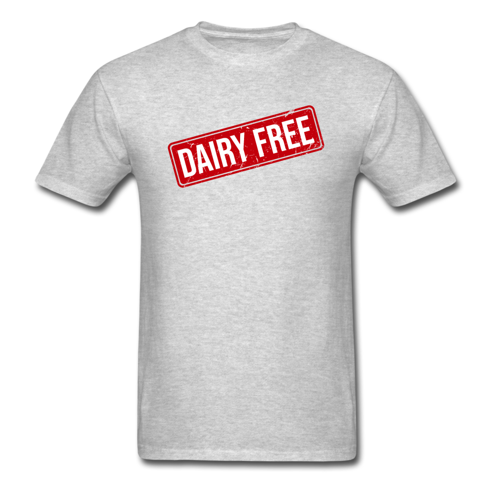 Rubber Stamp - Dairy Free - Stamp - Unisex Classic T-Shirt - heather gray