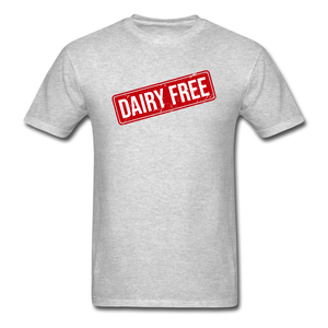 Rubber Stamp - Dairy Free - Stamp - Unisex Classic T-Shirt - heather gray