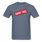 Rubber Stamp - Dairy Free - Stamp - Unisex Classic T-Shirt - denim