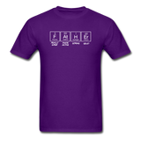 Periodic - Father - White - Unisex Classic T-Shirt - purple