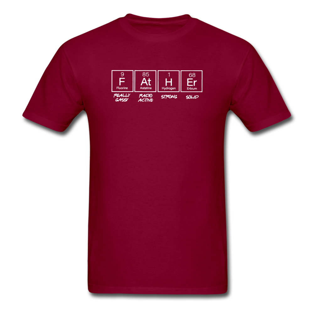 Periodic - Father - White - Unisex Classic T-Shirt - burgundy