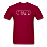 Periodic - Father - White - Unisex Classic T-Shirt - dark red