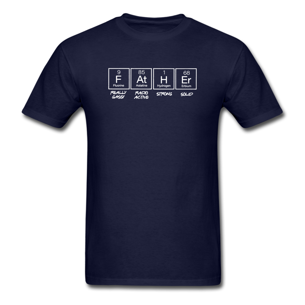 Periodic - Father - White - Unisex Classic T-Shirt - navy