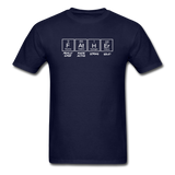 Periodic - Father - White - Unisex Classic T-Shirt - navy