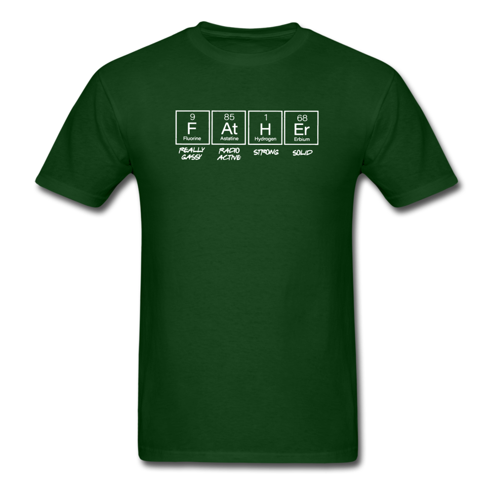 Periodic - Father - White - Unisex Classic T-Shirt - forest green