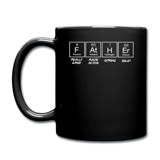 Periodic - Father - White - Full Color Mug - black