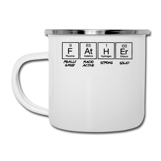 Periodic - Father - Black - Camper Mug - white