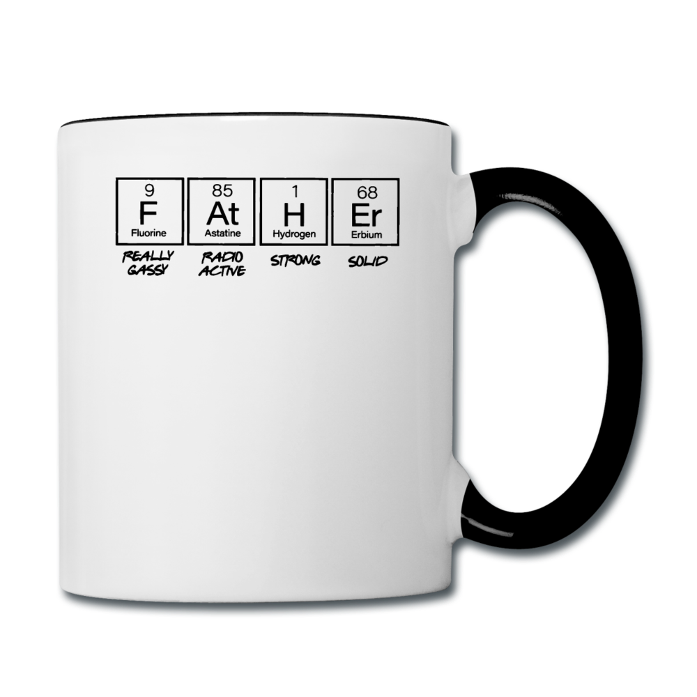 Periodic - Father - Black - Contrast Coffee Mug - white/black