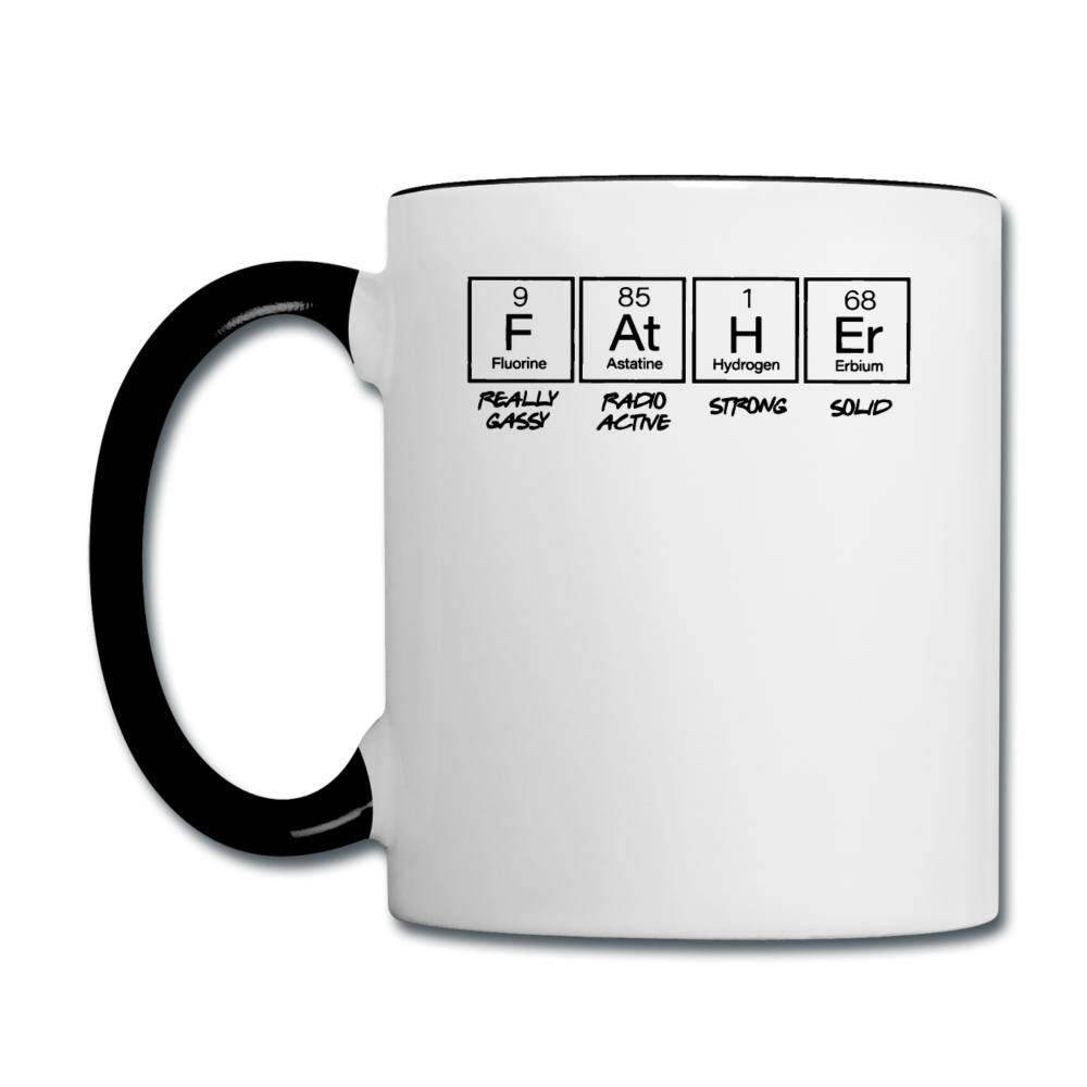 Periodic - Father - Black - Contrast Coffee Mug - white/black