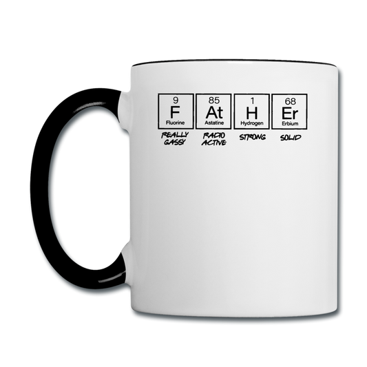 Periodic - Father - Black - Contrast Coffee Mug - white/black