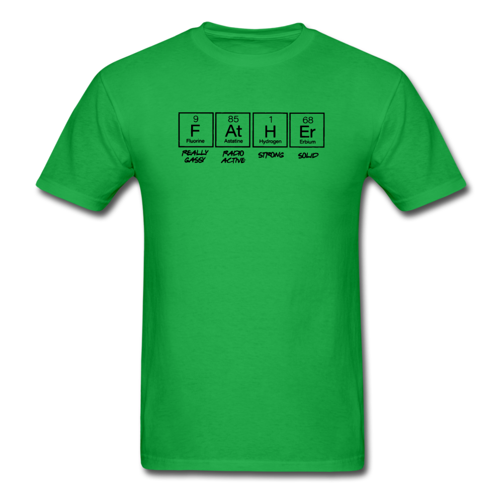 Periodic - Father - Black - Unisex Classic T-Shirt - bright green