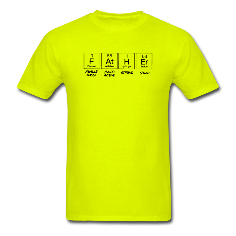 Periodic - Father - Black - Unisex Classic T-Shirt - safety green