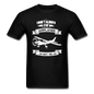 Stop And Look At Airplanes - White - Unisex Classic T-Shirt - black