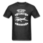 Stop And Look At Airplanes - White - Unisex Classic T-Shirt - heather black