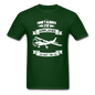 Stop And Look At Airplanes - White - Unisex Classic T-Shirt - forest green