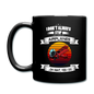 Stop And Look At Airplanes - Retro - Full Color Mug - black