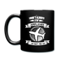 Stop And Look At Airplanes - Airliner - Full Color Mug - black